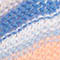 ECRU/ BLAU/ NEONORANGE
