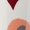 ECRU/ DARK RED/ LIGHT ORANGE