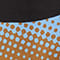 SCHWARZ/ HELLBLAU/ BRAUN