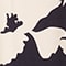DARK BLUE/ ECRU