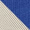 CREME/ DUNKELBLAU