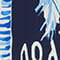 DUNKELBLAU/ WEISS/ BLAU
