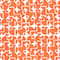 ORANGE/ WEISS