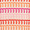 CREME/ ORANGE/ FUCHSIA