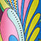 GREEN/ YELLOW/ PINK