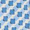 BLAU/ HELLBLAU/ ECRU