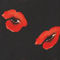 BLACK/ RED