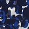 DUNKELBLAU/ BLAU/ HELLBLAU
