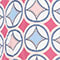 CREME/ ROSA/ HELLBLAU