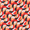 BLACK/ RED/ ORANGE