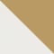 WHITE/ GOLD