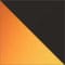 00098 SCHWARZ/ ORANGE/ GELB VERSPIEGELT