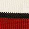 ECRU/ DARK RED