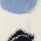 ECRU/ HELLBLAU/ DUNKELBLAU