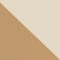 LIGHT BROWN/ CREAM