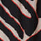 SCHWARZ/ CREME/ ROT