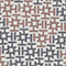 BLUE GRAY/ DARK BROWN