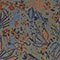 OLIV/ BLAU/ COGNAC