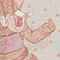 BEIGE/ ROSE/ LIGHT BLUE