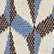 BEIGE/ BLAU/ DUNKELBRAUN