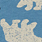BLAU/ HELLBRAUN
