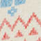 CREME/ HELLBLAU/ ROT