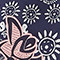 DUNKELBLAU/ ROSA/ HELLBLAU