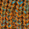 GREEN/ NEON ORANGE/ TURQUOISE