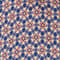 BLAU/ BEIGE/ ROSA