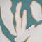 TEAL/ ECRU/ BEIGE