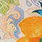 ORANGE/ LIGHT GREEN/ TURQUOISE