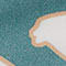 TEAL/ ECRU/ BEIGE
