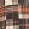 RED/ DARK BROWN/ ECRU
