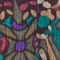 DUNKELGRAU/ DUNKELBRAUN/ FUCHSIA