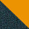 SCHWARZ/ PETROL/ ORANGE