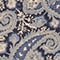 SCHWARZ/ BLAU/ CREME