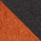DUNKELORANGE/ SCHWARZ