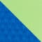 BLAU/ NEONGRÜN