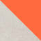 WHITE/ NEON ORANGE/ BLUE