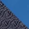 BLAU/ DUNKELGELB