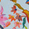 BLAU/ BEIGE/ ORANGE