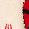 ECRU/ ROT/ SCHWARZ