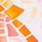 WEISS/ ORANGE/ ROSA