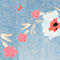 BLAU/ WEISS/ PINK