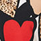 SCHWARZ/ ROT/ BEIGE