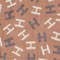 LIGHT BROWN/ WHITE/ DARK BLUE