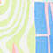 HELLBLAU/ ROSA/ GRÜN