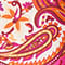 PINK/ ORANGE/ ECRU