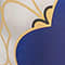 BLAU/ GOLD