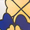 BLAU/ GOLD